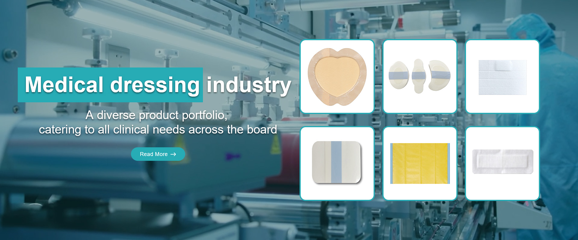 Deeply engaged in the medical dressing industry