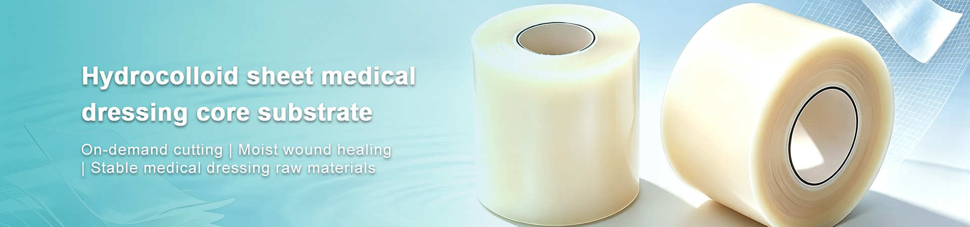 Medical care · Water-based polymer sheeting